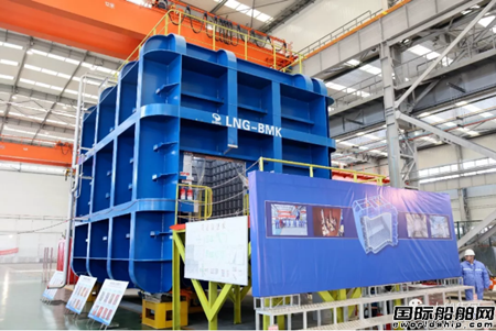 全球首例！大船集团Mark Ⅲ型LNG船模拟舱建造完工